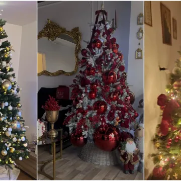 Jedna ljep&scaron;a od druge: Utrka se zahuktava, ovo su va&scaron;e čarobne božićne jelke