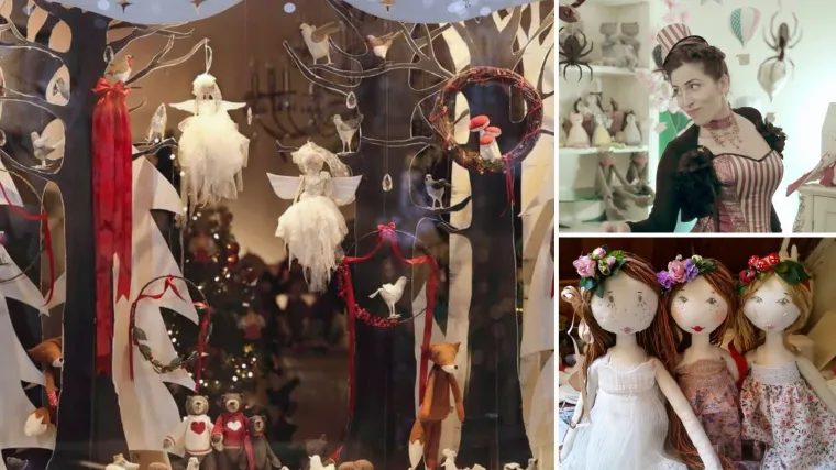 Od anđeoske narudžbe do crnog mačka i djevojke u boci: Ovo je najčarobniji izlog u Zagrebu