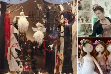 Od anđeoske narudžbe do crnog mačka i djevojke u boci: Ovo je najčarobniji izlog u Zagrebu