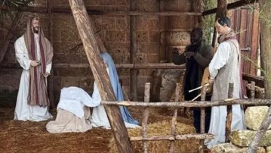 Najluđa vijest danas: Bjegunac se sakrio u božićne jaslice, zatekao ga - gradonačelnik