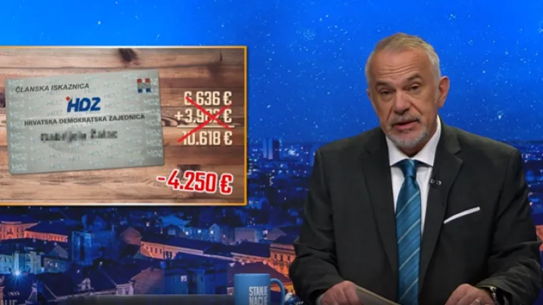 Optužio HDZ da su ga učlanili bez znanja pa tražio 10.000 eura. Obilo mu se o glavu: 'Nema izlaza iz HDZ-a'