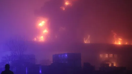 Veliki požar u u Zaboku: Vatra guta postrojenje CIAK-a, gradonačelnica: 'Sve ćemo poduzeti da građani budu sigurni'