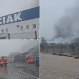 Pogledajte snimke hale CIAK-a nakon požara: Zbog opasnih kemikalija prati se kvaliteta zraka