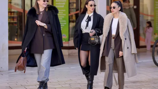 Ma je li ovo modna pista ili centar Zadra? Ove djevojke osvojile su poglede slučajnih prolaznika