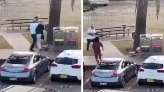 Nestvarna snimka iz Australije! Pogledajte hrabrog prolaznika kako zaustavlja napadača