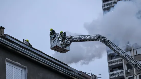 Požar na krovištu zgrade kod Doma sportova u Zagrebu: Vatrogasci otkrili što se dogodilo
