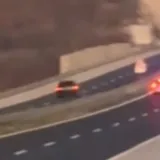 Automobil jurio u krivom smjeru, policija ga prati pod rotirkama - objavili snimku!