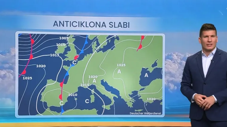Meteorolog otkrio kakvo nas vrijeme čeka u narednim danima