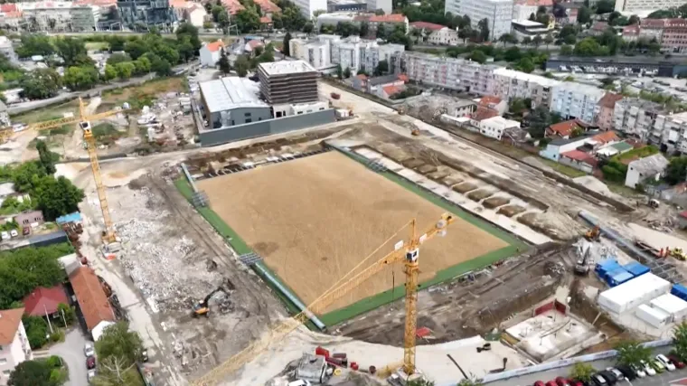 Radovi na Kranjčevićevoj su u punom jeku: Evo kada bi Dinamo mogao na novi stadion