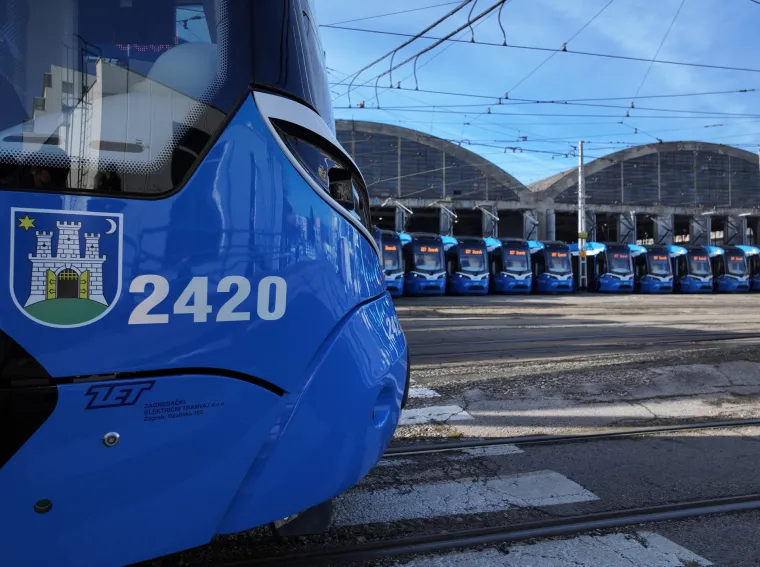 Zavr&scaron;ena isporuka prvih 20 novih niskopodnih tramvaja za ZET