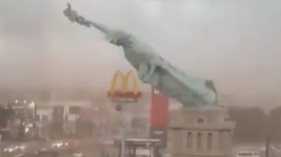 Snimka kao iz filma katastrofe: Sru&scaron;ila se replika Kipa slobode u Brazilu