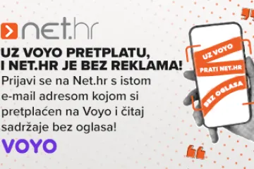 Prijavite se na Net.hr s istom e-mail adresom kojom ste pretplaćeni na Voyo i čitaj sadržaje bez oglasa!