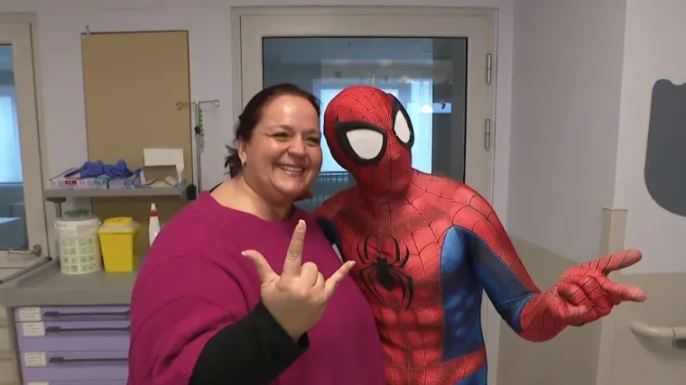 Spiderman odu&scaron;evio mali&scaron;ane na onkologiji: 'Od ovih klinaca se može stvarno naučiti'