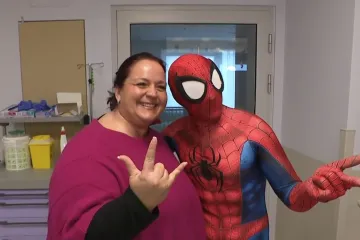Spiderman odu&scaron;evio mali&scaron;ane na onkologiji: 'Od ovih klinaca se može stvarno naučiti'