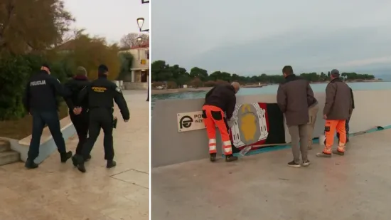 Kako su murali podijelili Supetar, stigla i interventna policija: 'Ovo je razdor'