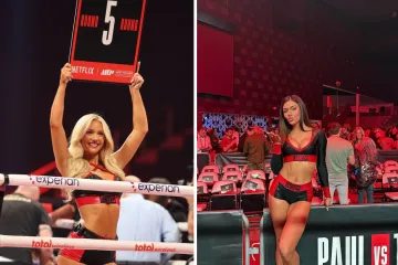 One će biti ring djevojke na meču Anthonyja Joshue i Jakea Paula