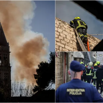 Vatrogasci otkrili detalje drame u centru Trogira: 'Požar se brzo &scaron;irio, morali smo se povući...'