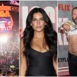 Slavni i poznati pohodili meč Joshua i Paula: Lijepe žene i ekstravagantni tipovi plijenili pažnju