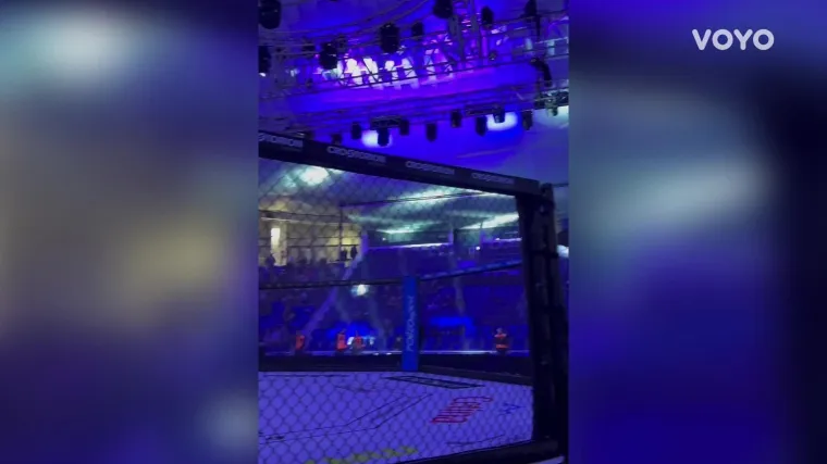 Sprema se spektakl: Zavirite u dvoranu u Podgorici uoči početka spektakularne FNC-ove priredbe