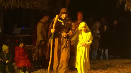 Žive jaslice u Zagrebu dirnule mnoge: Biv&scaron;i ovisnici oživjeli Isusovo rođenje