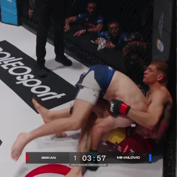 Publika u Podgorici vrijeđala hrvatskog borca: Vulgarni povici stizali s tribina