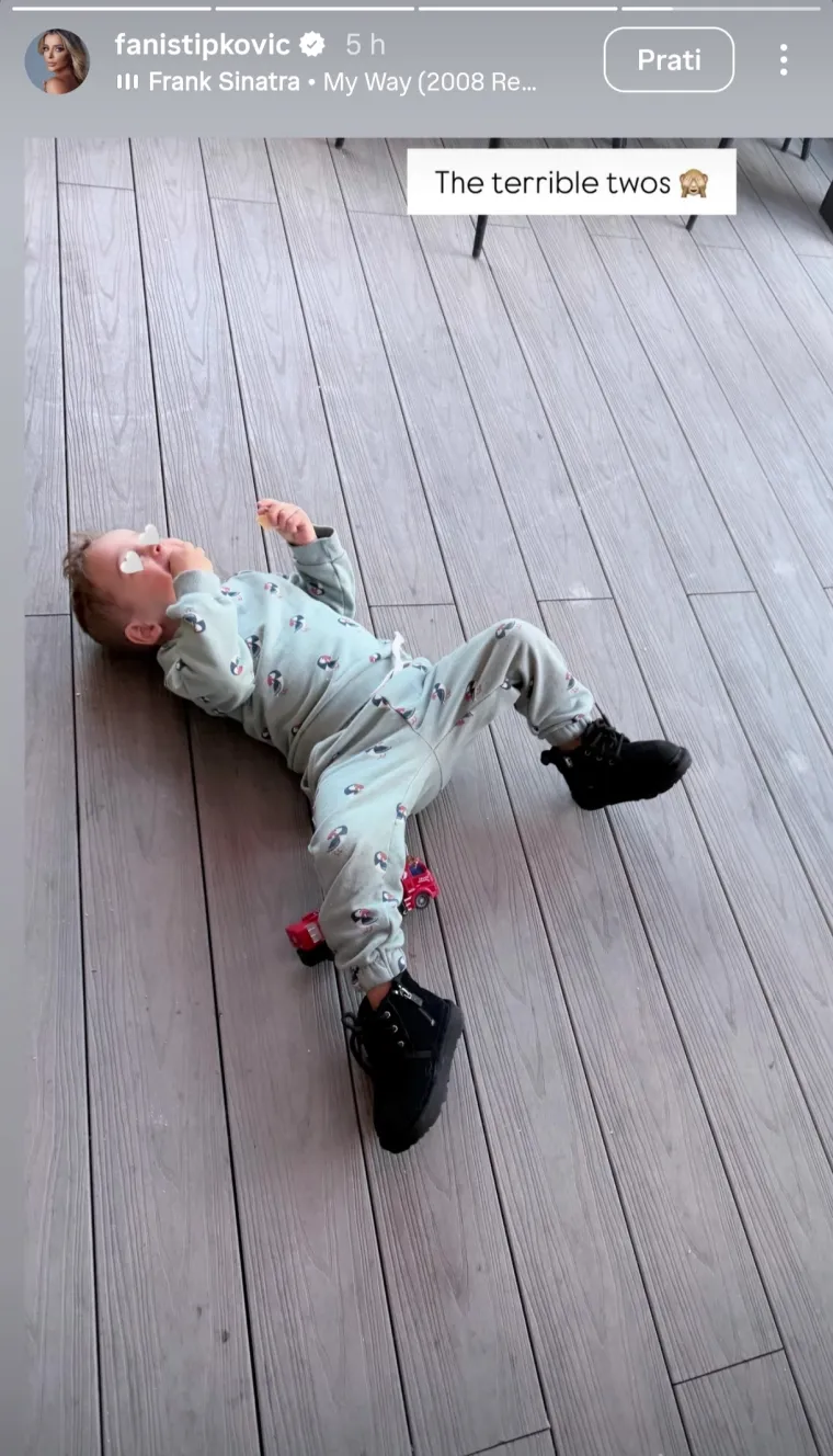 Slatke muke poznate mame: Fani Stipković pokazala realnost života s dvogodi&scaron;njakom