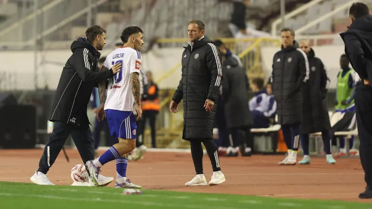 Livaja u&scaron;ao, zabio pa dobio crveni: Hajduk nakon drame zadržao priključak za Dinamom