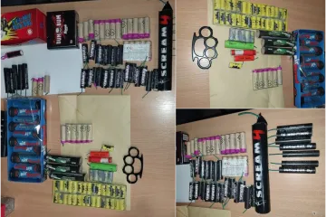 &Scaron;okantna zapljena u Novom Zagrebu! Kod maloljetnika pronađen bokser i cijeli arsenal najopasnijih petardi