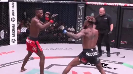 PFL okrunio prve afričke prvake u večeri brutalnih nokauta