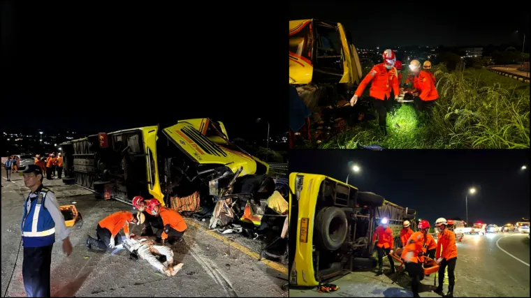 Autobus pun putnika izletio s ceste i prevrnuo se! Najmanje 16 osoba je poginulo