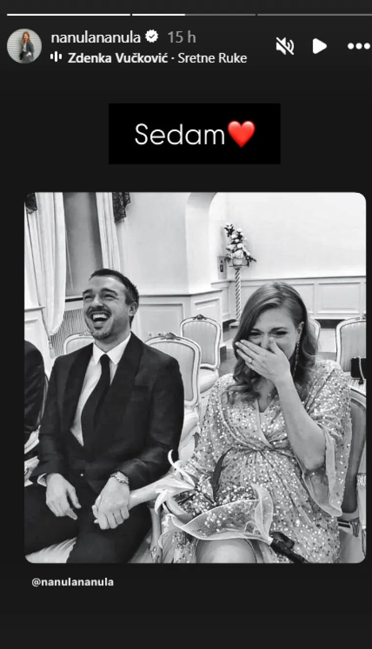 Veliki dan za obitelj Medančić: Glumica fotografijom otkrila razlog za slavlje