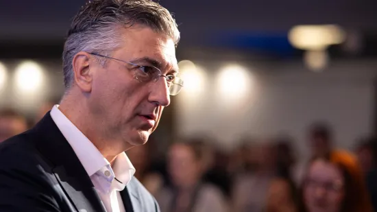 Plenković o transparentu 'ZDS' Boysa na Maksimiru: 'Mislim da je poruka logična'