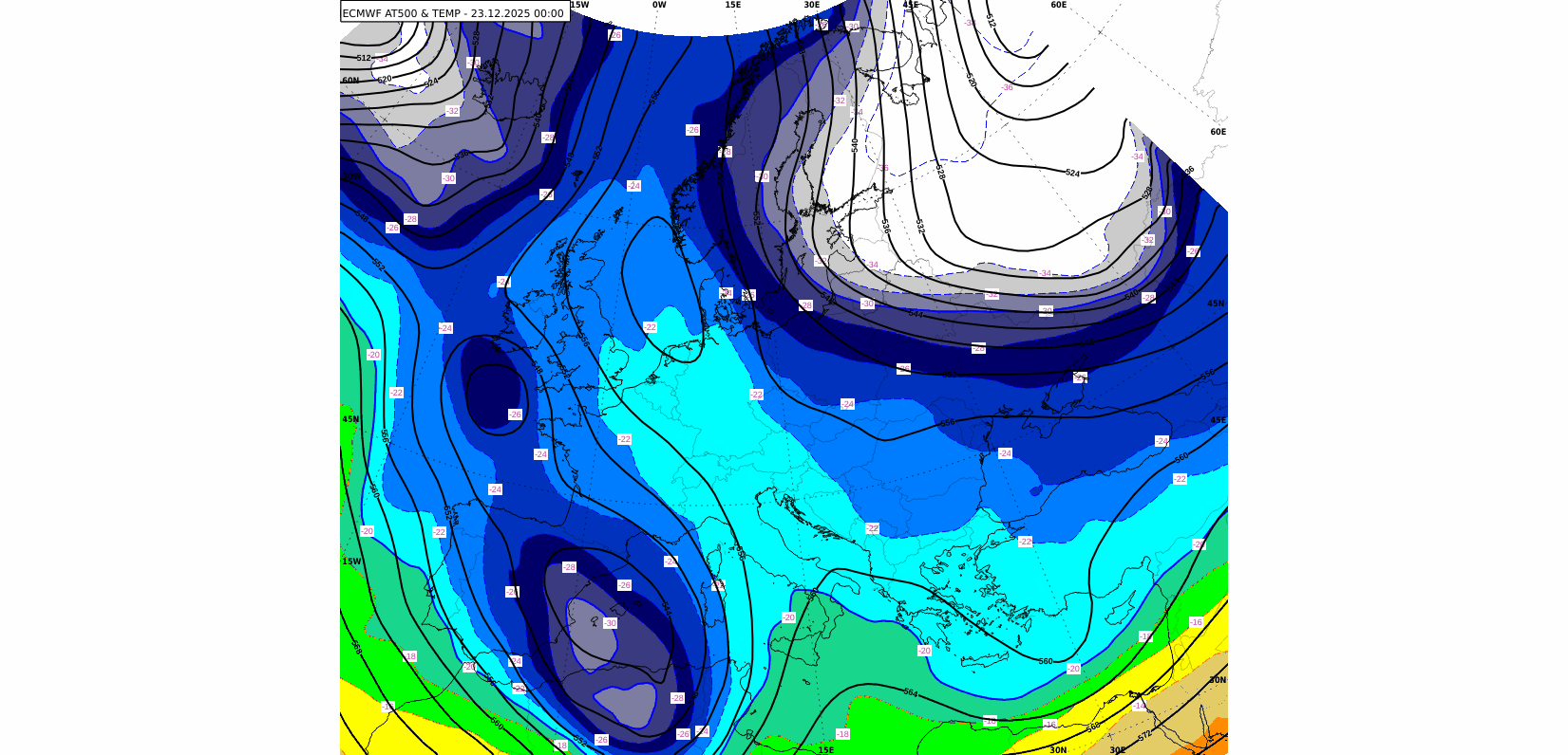 DHMZ objavio prognozu za blagdane: Stižu snijeg, mećava, ki&scaron;a i pljuskovi s grmljavinom