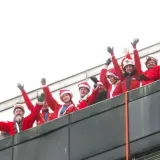 Veselje u dječjim bolnicama diljem Hrvatske: Na krovovima Djedovi i Bake Mrazovi!