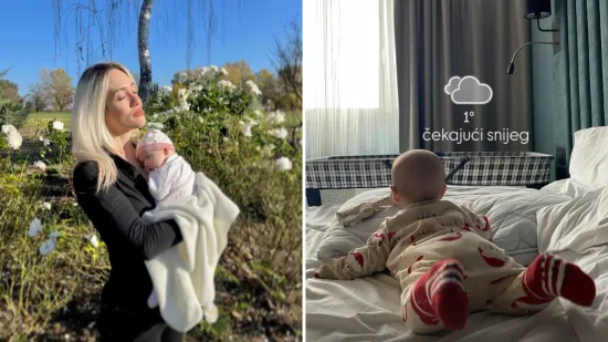 Hedviga iz 'Braka na prvu' objavila fotku kćerkice Iskre u božićnoj pidžami: 'Čekajući snijeg'