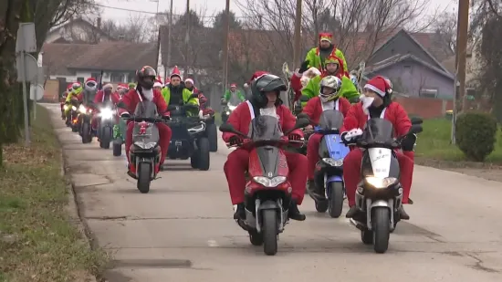 Motomrazovi donijeli osmijehe koji vrijede vi&scaron;e od darova: 'Svima nam srce zaigra'