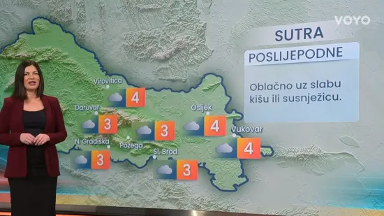Stiže blagdanska promjena vremena: Evo gdje će se zadržati snijeg i kada se očekuje smirivanje