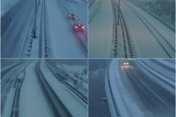 Prve pahulje zabijelile dijelove Hrvatske, ali i stvorile kaos na cestama: Stiže bijeli Božić!