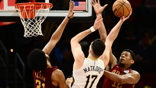 Cleveland 'zamrznuo' Matkovićeve Pelicanse na -23, Leonard utrpao 41 poen Houstonu