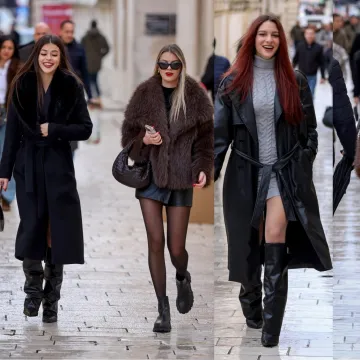 Zadarsku &scaron;picu na Badnjak preplavile lijepe djevojke s dugim nogama u najelegantnijim izdanjima