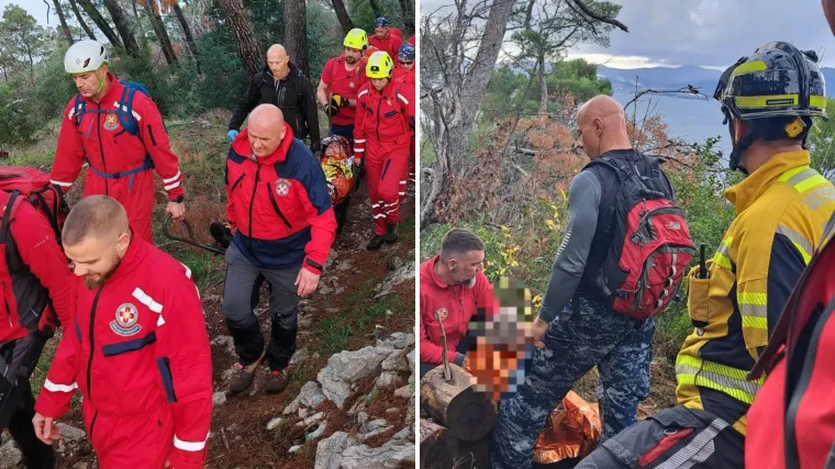 Drama na Marjanu sa sretnim zavr&scaron;etkom: Gotovo 100 ljudi tražilo mu&scaron;karca (85), pronađen je živ