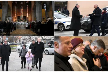 Plenkovićevi ljudi i krema HDZ-a na misi u Katedrali: Kutle&scaron;a uputio važnu poruku Hrvatima