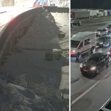 Zimski kaos na prometnicama! HAK upozorava na poledicu, a snijeg i dalje pada: Gužve na Bajakovu i Jasenovcu