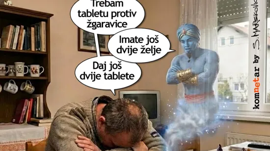 Nježno s hranom danas