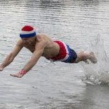 Najhrabriji lege na božićnom piciginiju: 'Volio bi da dođu ovi iz Splita koji se kupaju na 17'