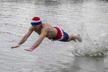 Najhrabriji lege na božićnom piciginiju: 'Volio bi da dođu ovi iz Splita koji se kupaju na 17'