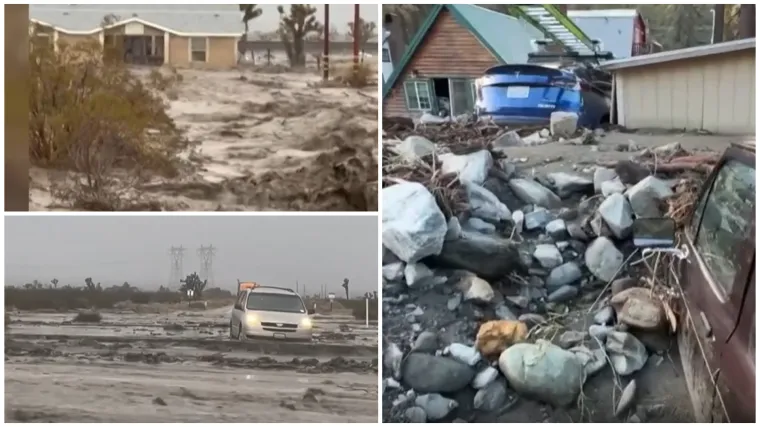 Stravični prizori iz Kalifornije! Bujica nosila sve pred sobom: Troje mrtvih, auti zatrpani u ru&scaron;evinama