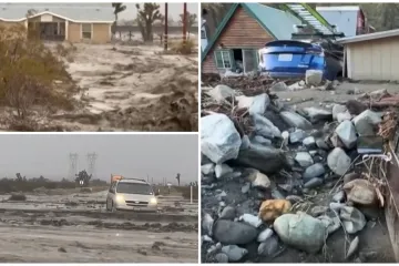 Stravični prizori iz Kalifornije! Bujica nosila sve pred sobom: Troje mrtvih, auti zatrpani u ru&scaron;evinama