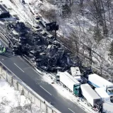 Potresni prizori apokalipse na autocesti: Sudarilo se 50 vozila, a onda je krenuo požar...