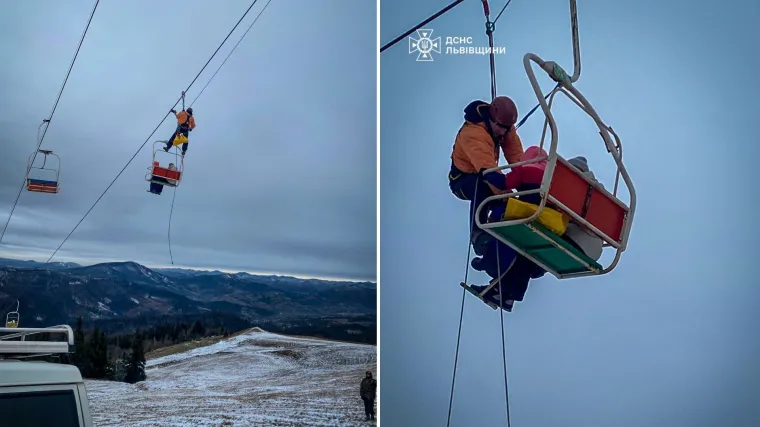 Žičara stala, a oni ostali visjeti na hladnoći: Objavljene snimke spa&scaron;avanja skija&scaron;a i djece